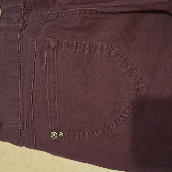 Skinny Jeans. Woman, Wine color, Size 15 - Picture 5 of 10